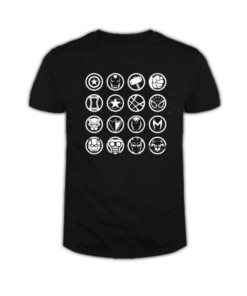Avengers Infinity War Heroes Icon T Shirt