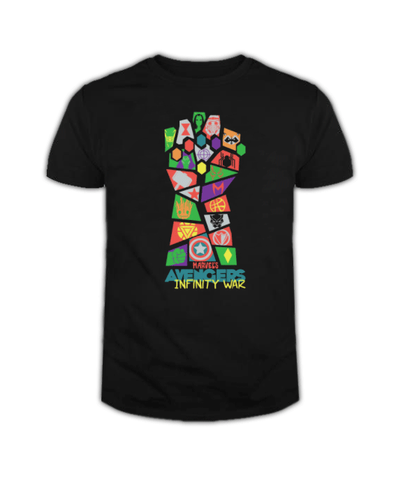 Avengers Infinity War Pop Art T Shirt