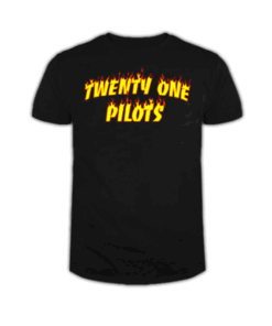 Flame Style Twenty One Pilots T Shirt