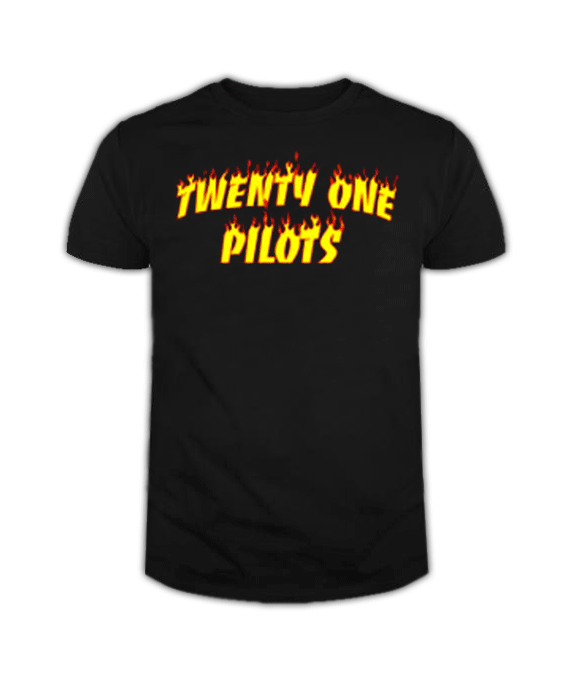 Flame Style Twenty One Pilots T Shirt