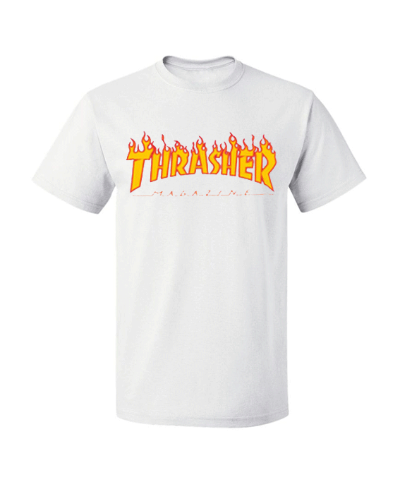 Thrasher Magazine Fire T Shirt
