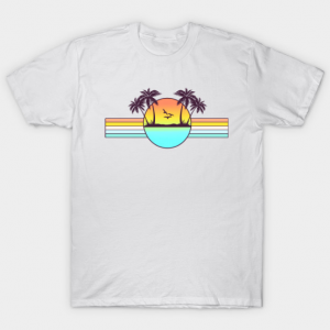 80s Sunset T-Shirt T Shirt