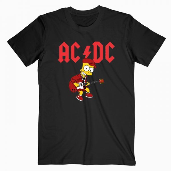 ACDC Simpsons T Shirt