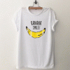 Banana Smile Fruit Print T Shirt