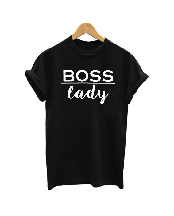 Boss Lady Printed T Shirt
