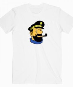 Captain Haddock Tintin T Shirt