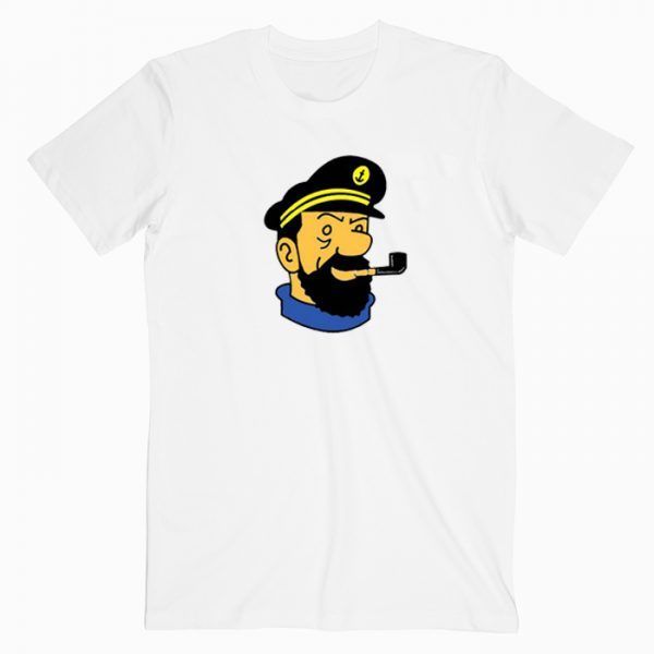 Captain Haddock Tintin T Shirt