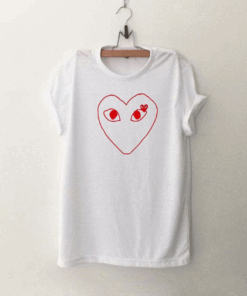 Comme des garcons play T Shirt