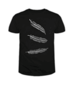 Drop Dead Feathers T Shirt