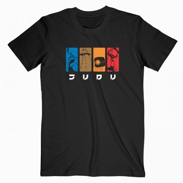 FLCL Fooly Cooly Anime T Shirt
