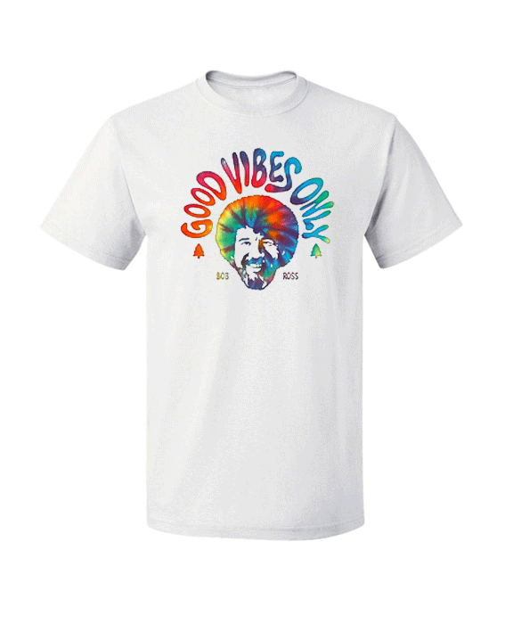 Good Vibes Only Bob Ros T Shirt