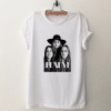 Haim band black white T Shirt