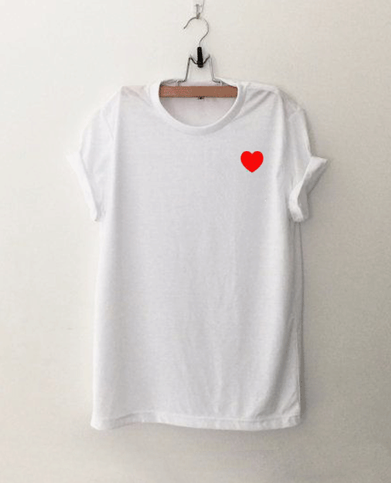 Love Heart T Shirt