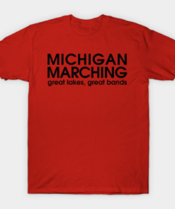 Michigan Marching T Shirt