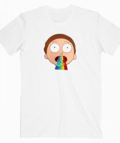 Morty Rainbow T Shirt