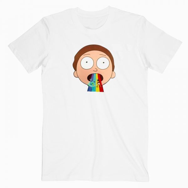 Morty Rainbow T Shirt