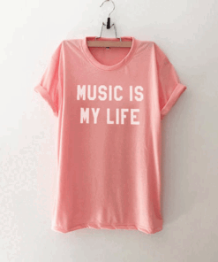 Music is my life Graphic T Shirt