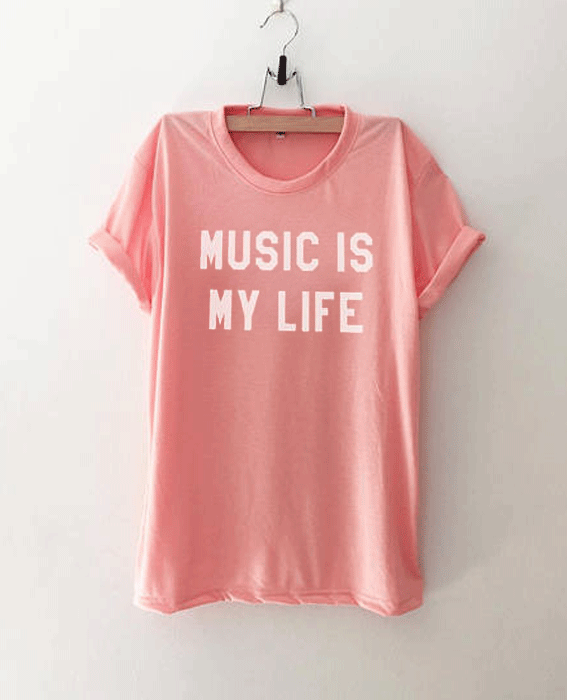 Music is my life Graphic T Shirt
