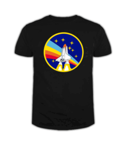 Nasa Rocket Logo T Shirt