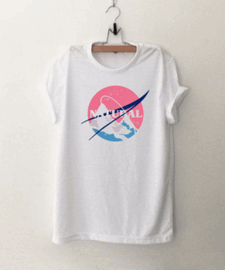 Natural-NASA T Shirt