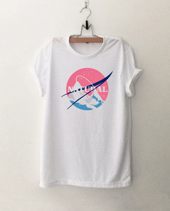 Natural-NASA T Shirt