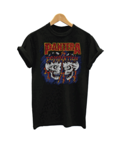 Pantera Domination Skulls T Shirt