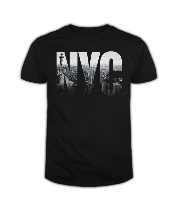 Playera New York City Logo T Shirt