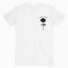 Rose Always Noir T Shirt