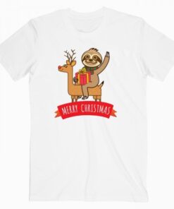 Sloth Merry Christmas T Shirt