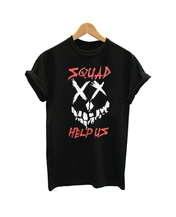 Squad help us T Shirt