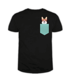 Teagan Glasses Corgi cute T Shirt
