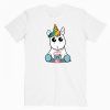 Unicorn Drink Coffee On Starbuck T Shirt