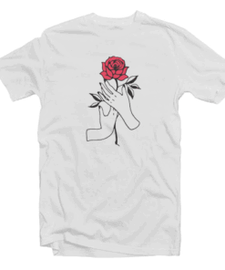 Aesthetic Rose T Shirt