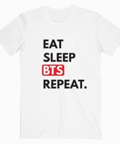 BTS Sleep Repeat Music T Shirt