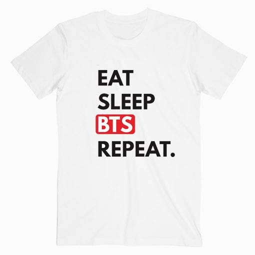 BTS Sleep Repeat Music T Shirt
