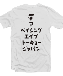 Bape Katakana Font Unisex Adult T Shirt