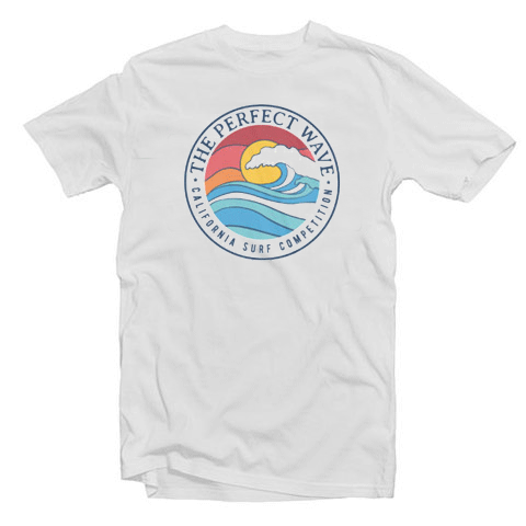 California Perfect Wave Summer T Shirt