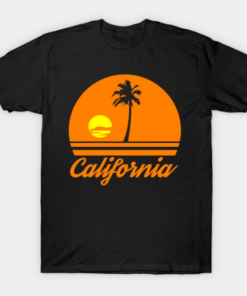 California sunset T Shirt