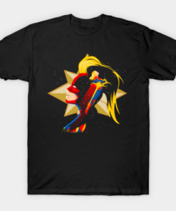 Captain Marvel T Shirt