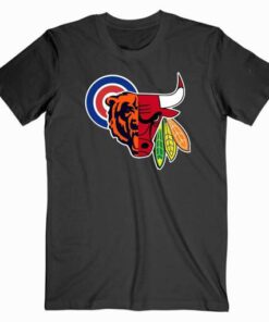 Chicago Sports Team Mashup T Shirt
