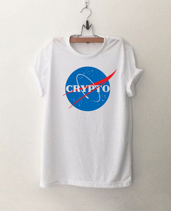 Crypto NASA to the moon T Shirt