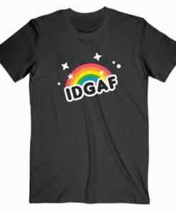 Dua Lipa Idgaf Rainbow T Shirt