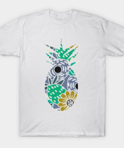 Floral pineapple T-Shirt T Shirt