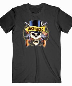 Guns And Roses Logo Music T Shirt