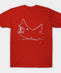 Jaws-Quint's blackboard (light gray ink) T-Shirt T Shirt