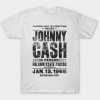 Johnny Cash Concert Tee - Black T Shirt