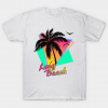 Long Beach Cool 80s Sunset T-Shirt T Shirt