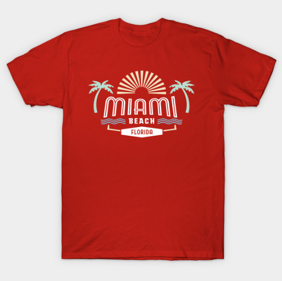 Miami Beach Florida T-Shirt T Shirt