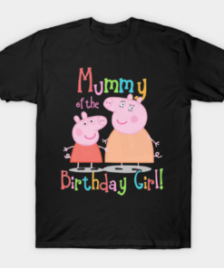 Mummy of the Birthday Girl T Shirt