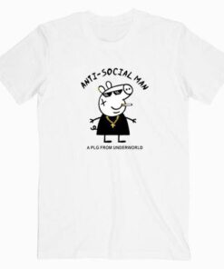 Peppa Pig Anti Social Men T Shirt